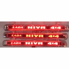 Накладка крышки багажника (Led сабля) NIVA хром корп.