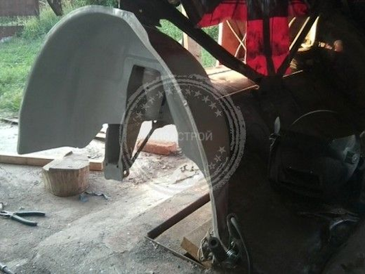 Арка колеса заднего внутренняя правая в сборе фото 2