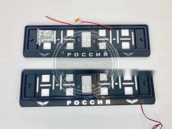 LED рамки номера "Россия" фото 2